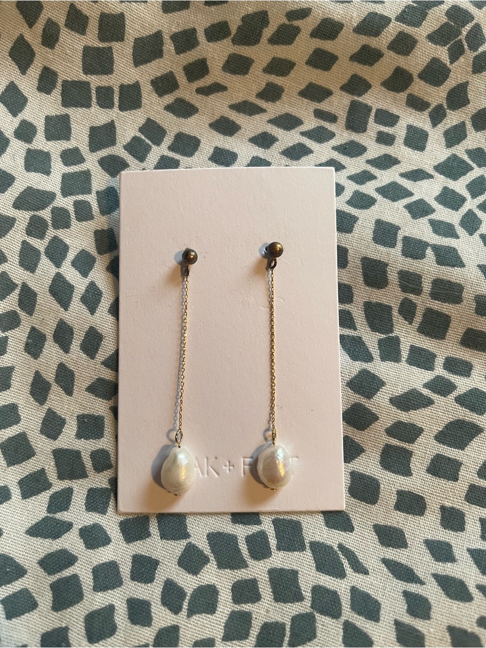 OAK+FORT Drop Earrings